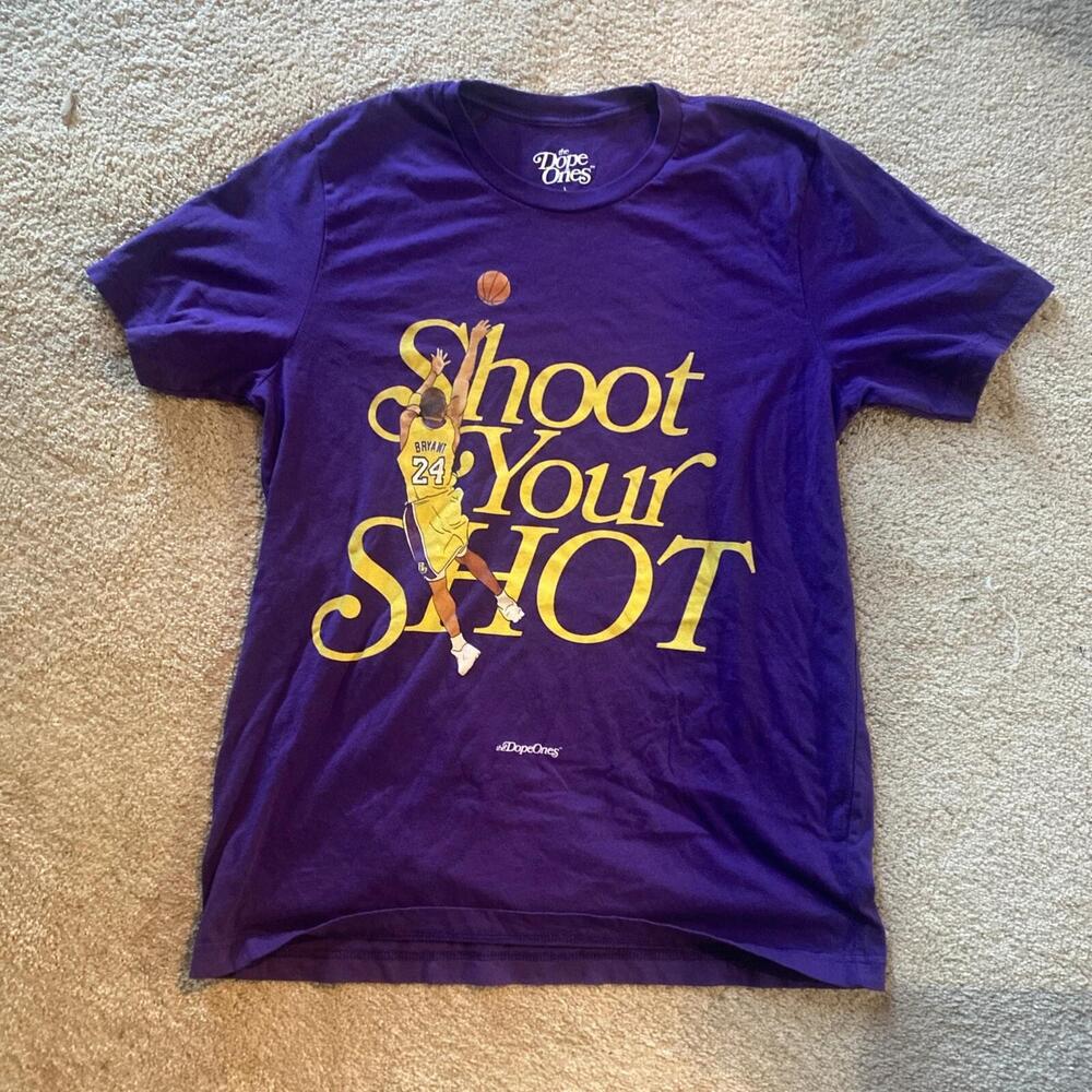 Dope Ones Kobe Bryant Shoot Your Shot Shirt Purple